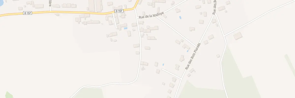 Plan du 7 Rue de la Tuilerie à Collemiers