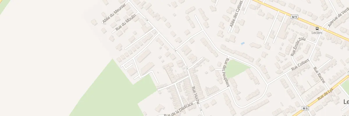 Plan du 33 Rue Hoche à Leers