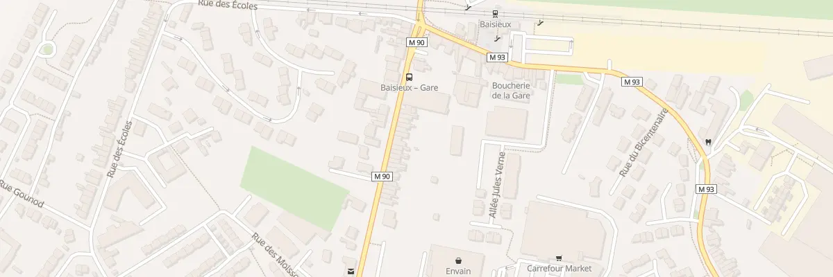 Plan du 88 Rue Louis Deffontaines à Baisieux