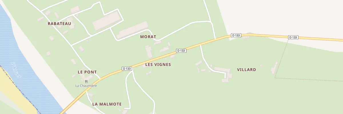 Plan du 5082 Les Vignes à Villeneuve-sur-Allier