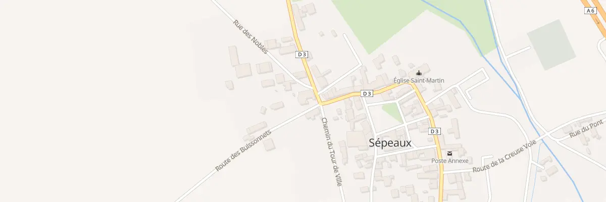 Plan du 2 Rte des Buissonnets à Sépeaux-Saint Romain