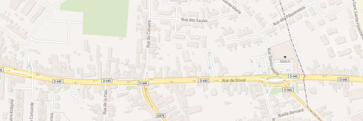 Plan du 54 Rue de Douai à Auberchicourt