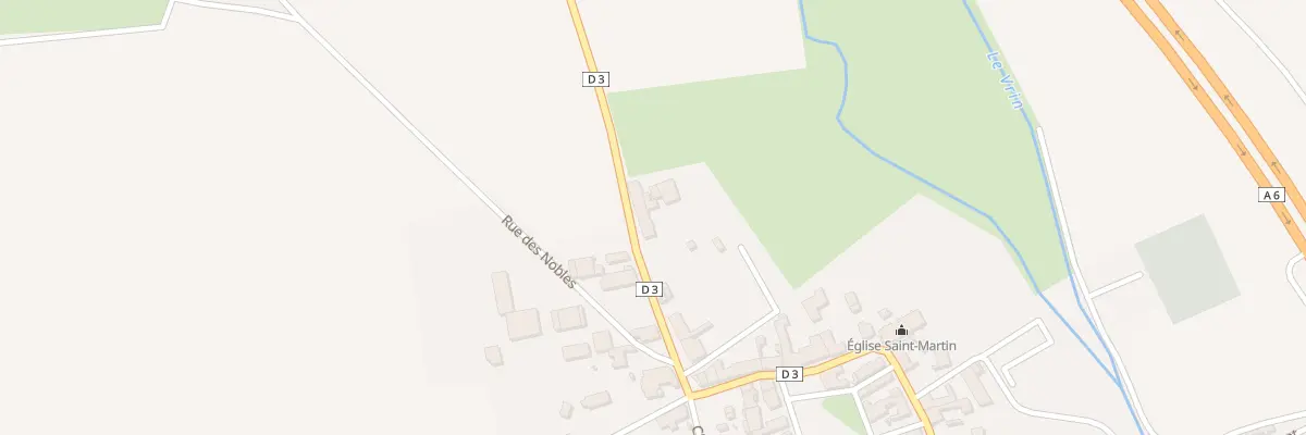 Plan du 10 Rte de Precy sur Vrin à Sépeaux-Saint Romain