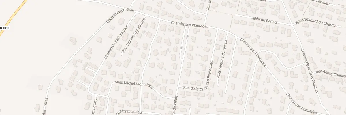 Plan du 8 Rue Marguerite de Valois à Pont-du-Château
