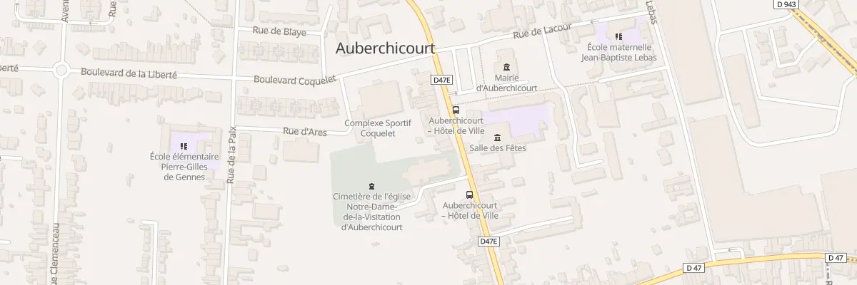 Plan du 58 Rue Bernonville à Auberchicourt