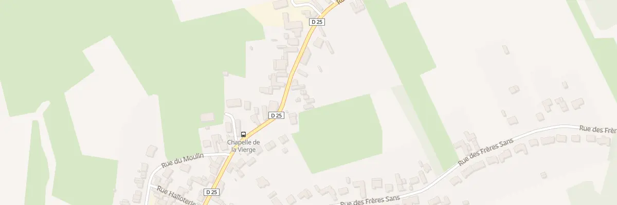 Plan du 196 Rue du Calvaire à Vred