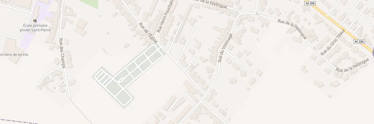 Plan du 151 Rue de l’Église à Toufflers