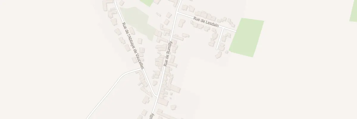 Plan du 1023 Rue de Rumilly à Cambrai