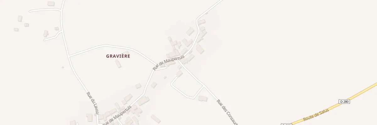 Plan du 1 Rue des Consaudes à Bransat