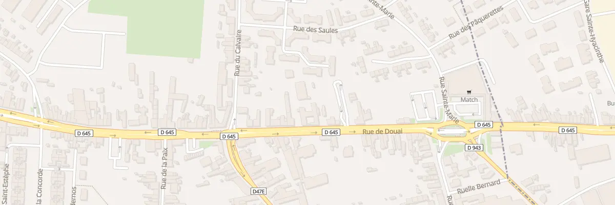 Plan du 48 Rue de Douai à Auberchicourt