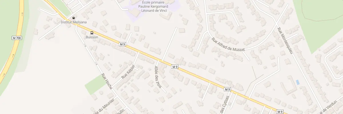 Plan du 84 Rue du Mal Leclerc à Leers
