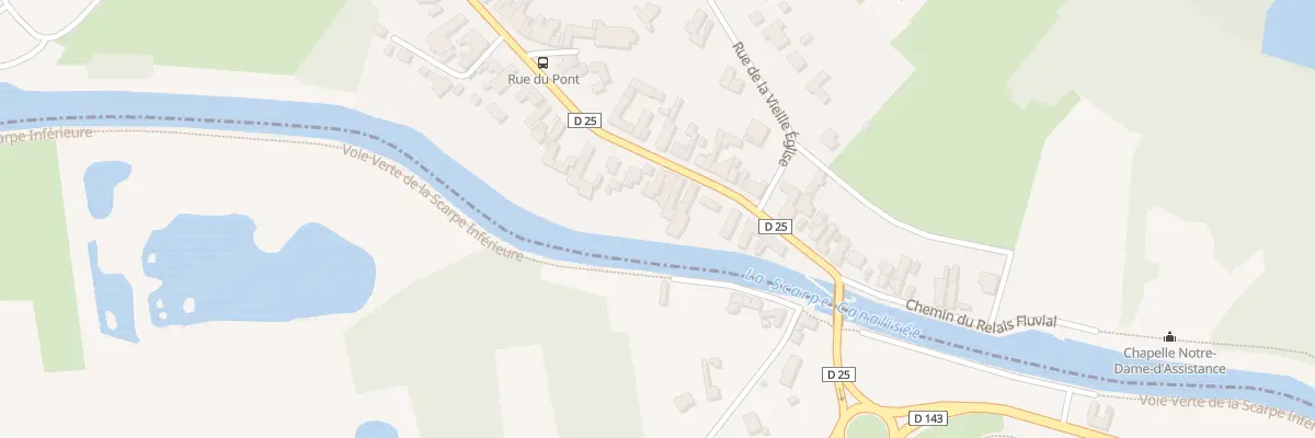 Plan du 131 Rue du Pont à Vred
