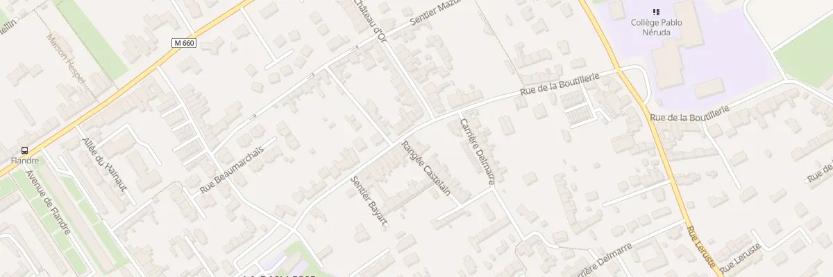 Plan du 224B Rue de la Baillerie à Wattrelos