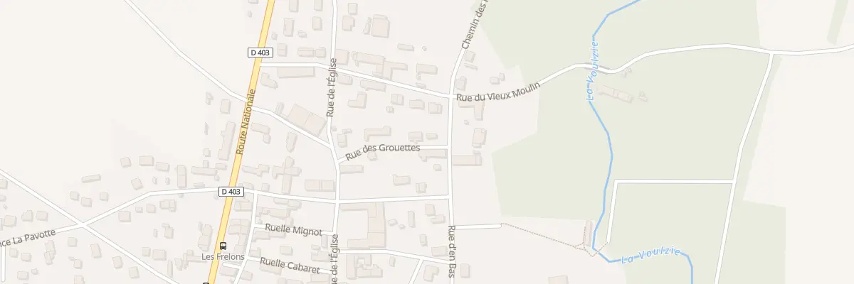 Plan du 22 Rue d’En Bas à Jutigny