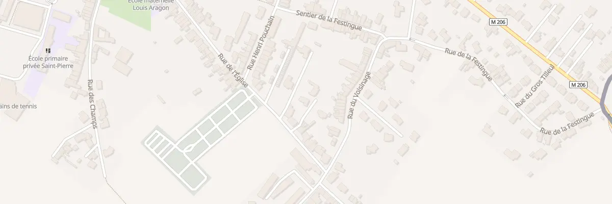 Plan du 151B Rue de l’Église à Toufflers
