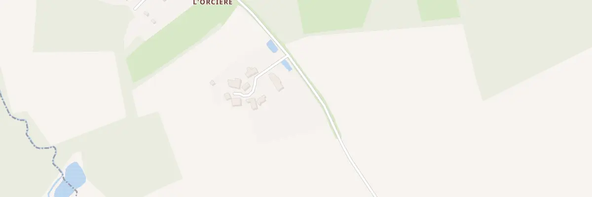 Plan du 258 L’Orsiere à Fontaines