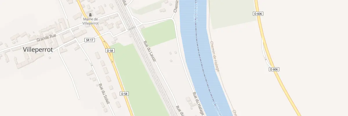 Plan du 6B Rue du Halage à Villeperrot