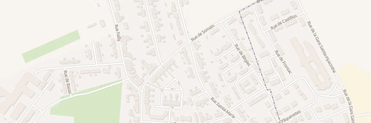 Plan du 11 Rue Sainte Marie à Auberchicourt