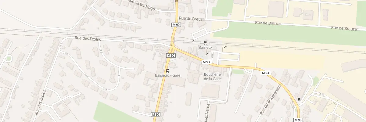 Plan du 22 Rue de la Mairie à Baisieux