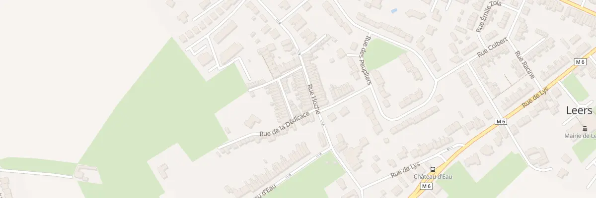 Plan du 9 Rue Hoche à Leers