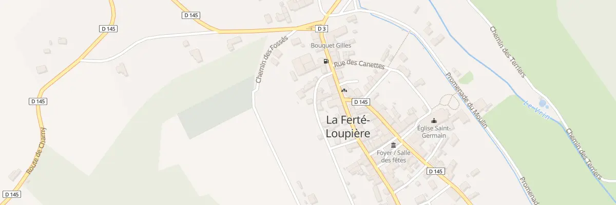 Plan du 11 Rue des Chevaliers à La Ferté-Loupière