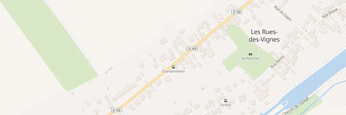 Plan du 1037A Rue Haute aux Rues-des-Vignes
