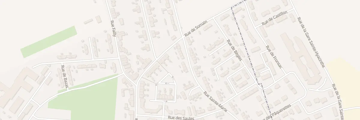 Plan du 9 Rue Sainte Marie à Auberchicourt