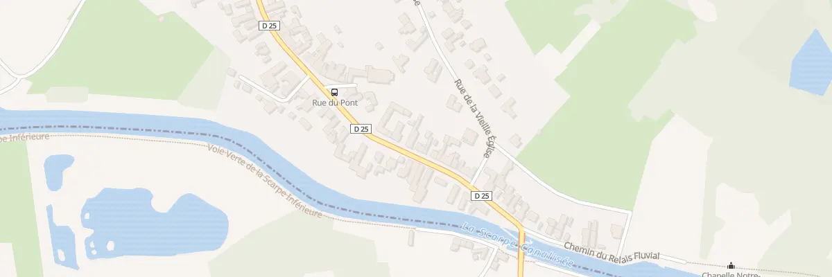 Plan du 148 Rue du Pont à Vred