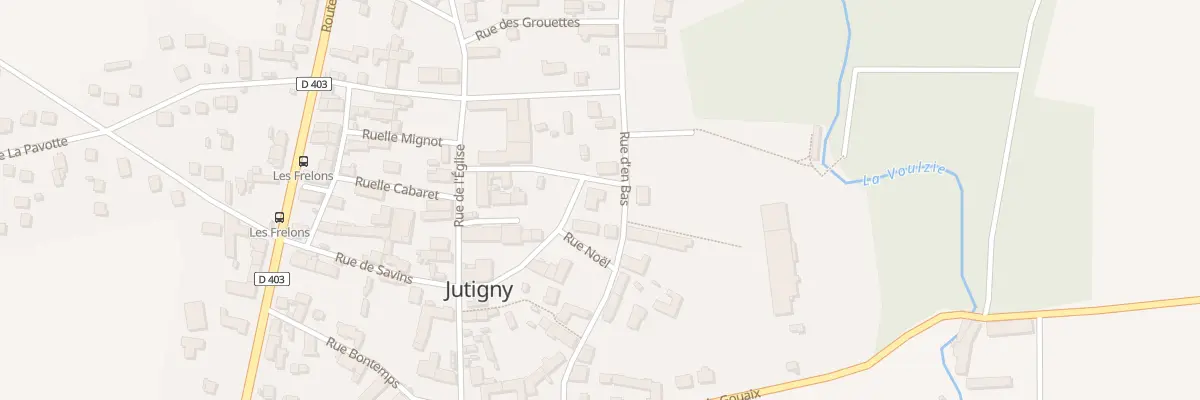 Plan du 14C Rue d’En Bas à Jutigny