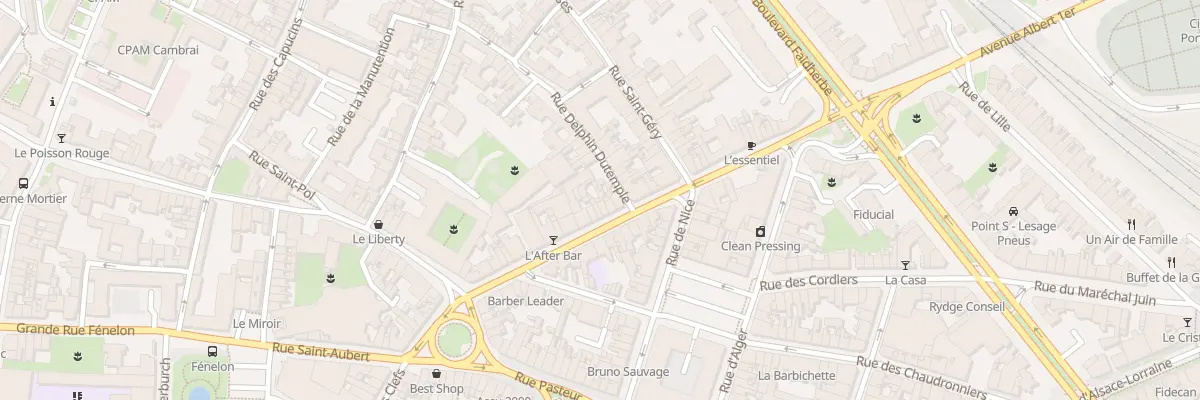 Plan du 33 Rue Sadi Carnot à Cambrai