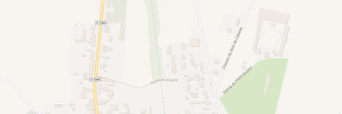 Plan du 7 Rue Henri Boulanger à Bellicourt