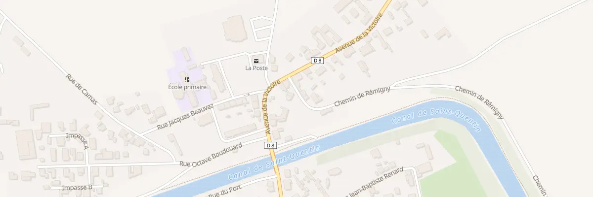 Plan du 9 Av de la Victoire à Jussy