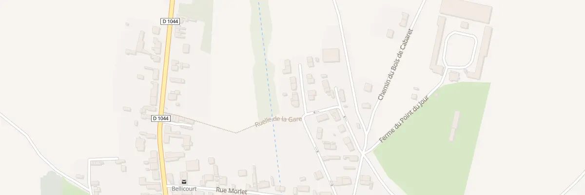 Plan du 3 Rue Henri Boulanger à Bellicourt