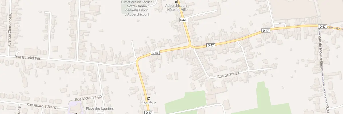 Plan du 95 Rue Gabriel Peri à Auberchicourt