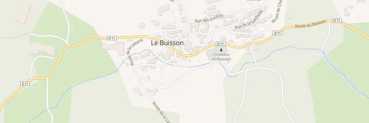 Plan du 5028 Le Bourg au Buisson