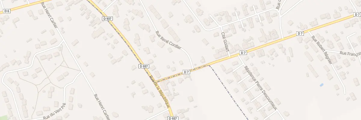 Plan du 94 Rue Emile Duployé à Sinceny