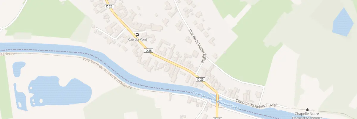 Plan du 116 Rue du Pont à Vred