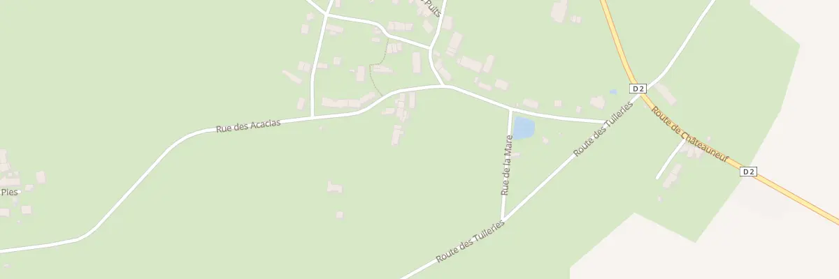 Plan du 7 Rue des Acacias à Arbourse
