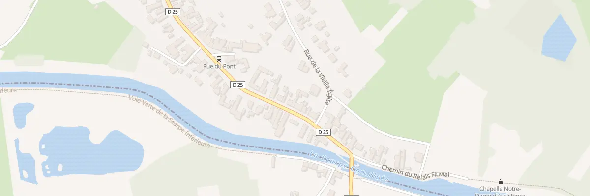 Plan du 114 Rue du Pont à Vred