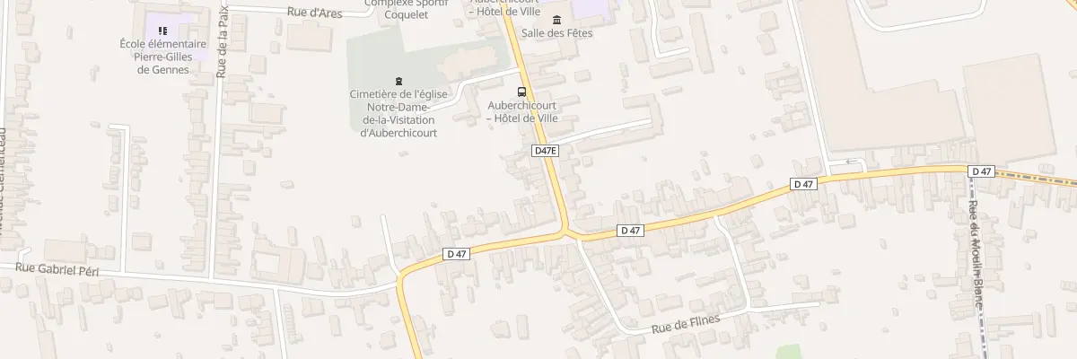 Plan du 90 Rue Bernonville à Auberchicourt