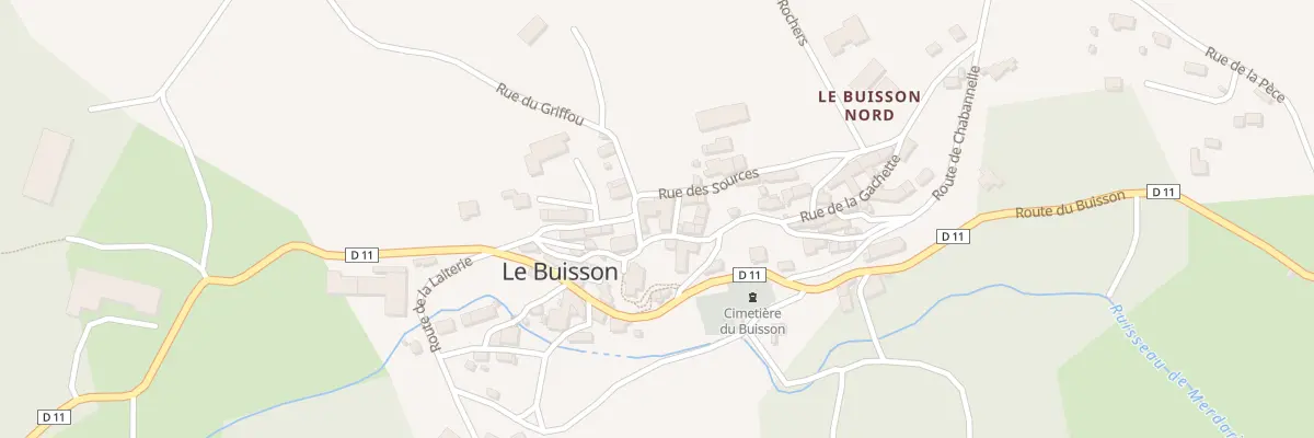 Plan du 5051 Le Bourg au Buisson