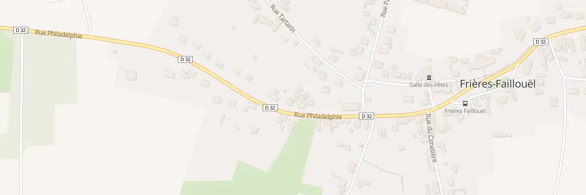 Plan du 66 Rue de Philadelphie à Frières-Faillouël