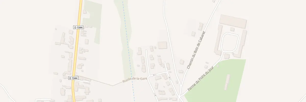 Plan du 22 Rue Henri Boulanger à Bellicourt