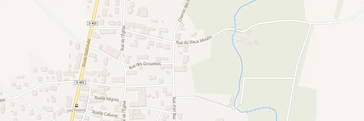 Plan du 21 Rue d’En Bas à Jutigny