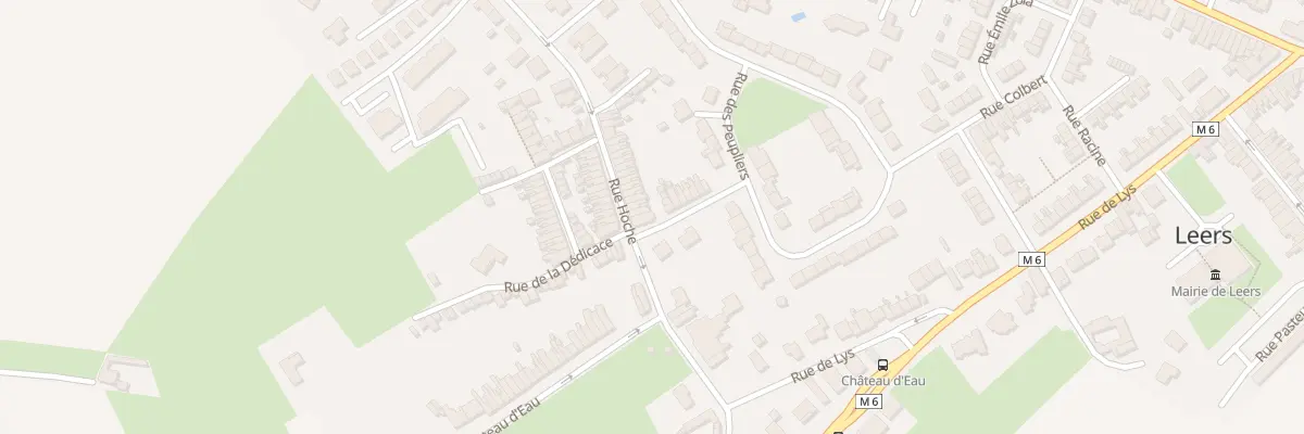Plan du 2 Rue Hoche à Leers