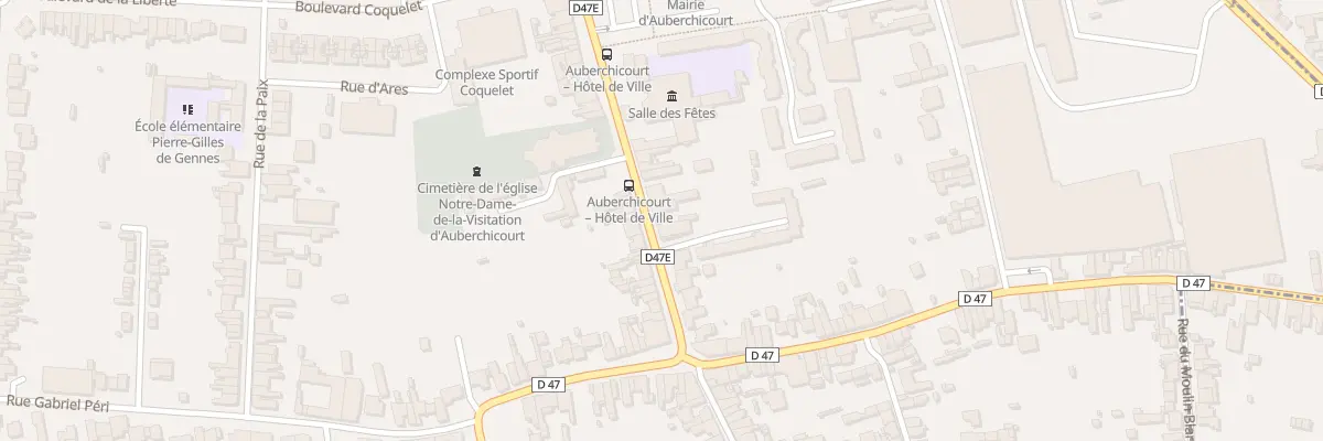 Plan du 59 Rue Bernonville à Auberchicourt