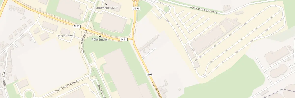 Plan du 437 Rue de Leers Mais Loncke à Wattrelos