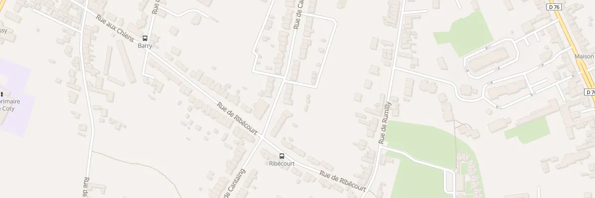 Plan du 51 Rue de Cantaing à Cambrai