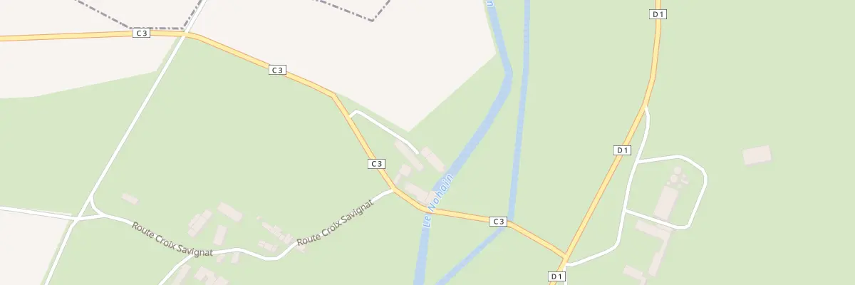 Plan du 21A Rte de Vrillon à Menestreau