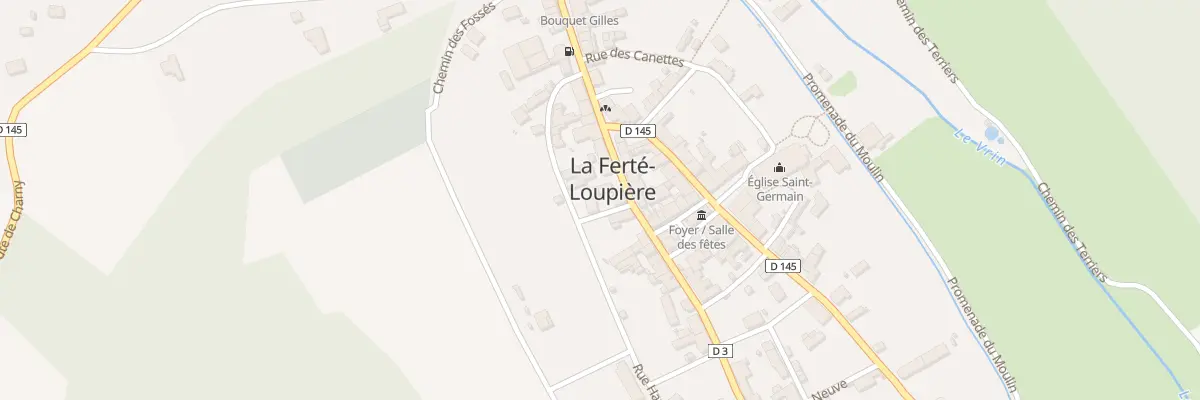 Plan du 27 Rue Pierre de Courtenay à La Ferté-Loupière